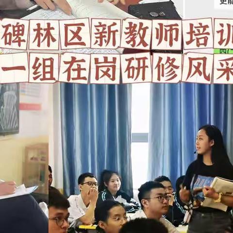 【碑林教育•新教师培训】立足岗位 砥砺前行——碑林区2021年新入职教师在岗研修风采展示（中学篇）
