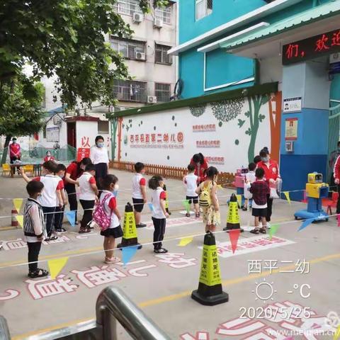 “疫样开学，别样精彩”——西平县直第二幼儿园