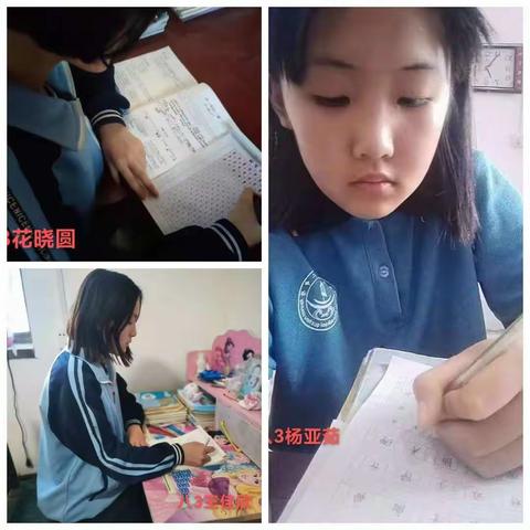 【“十个一”活动】疫情防控宅在家  潜心练字促提升——曲周县第二中学疫情期间练字活动