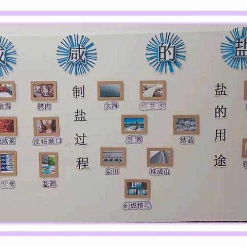 小一班《咸咸的盐》主题课