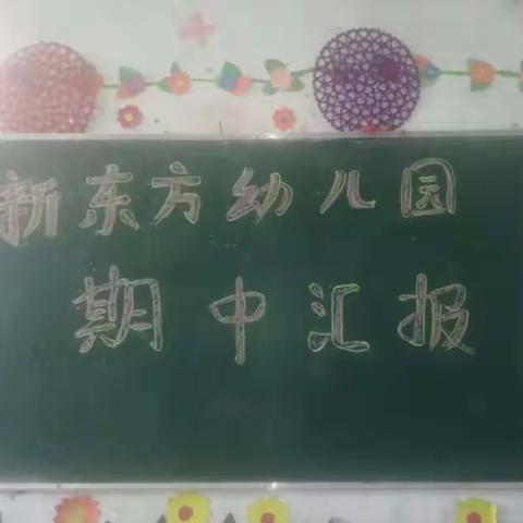 新东方幼儿期中汇报圆满结束！感谢家长的大力支持和配合！