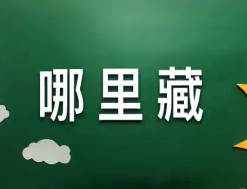 北戴河区实验小学“停课不停学”——三年级美术《哪里藏》