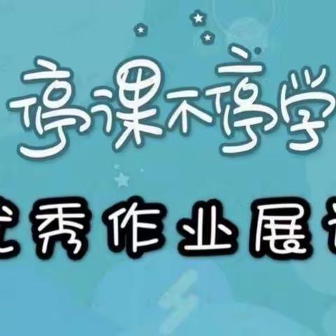 “疫”样精彩，与你共赏——中宁县第二小学学生作业评比活动