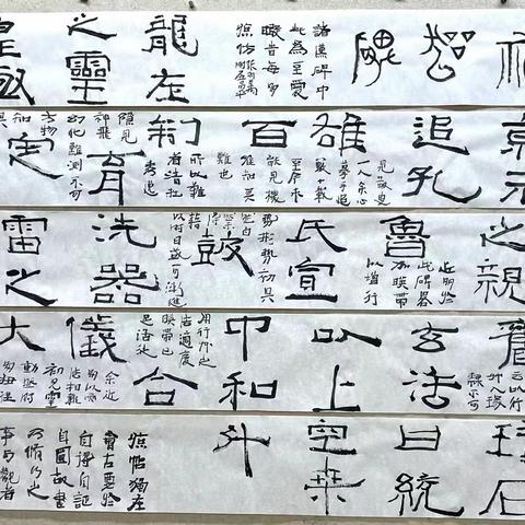 张羽翔博士字体收集一