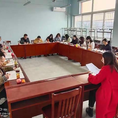 化学教学因研究而美丽——九年级化学组本周周考试卷分析会