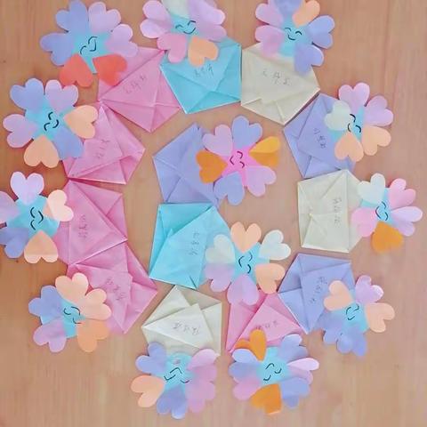 窑沟幼儿园～～中二班爱的礼物🎁《爱心花朵》
