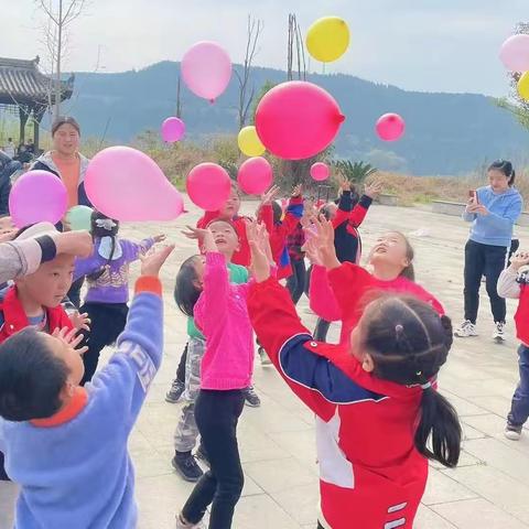 春暖花开 绿野轻炊——武连小学附属幼儿园春游活动