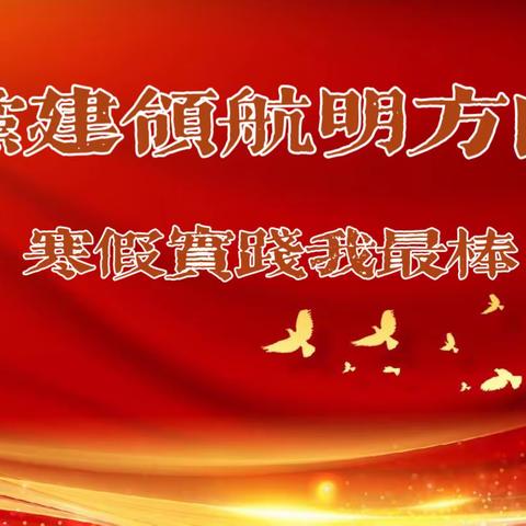 党建领航明方向，寒假实践我最棒——汉中市实验小学特色寒假作业四年级篇