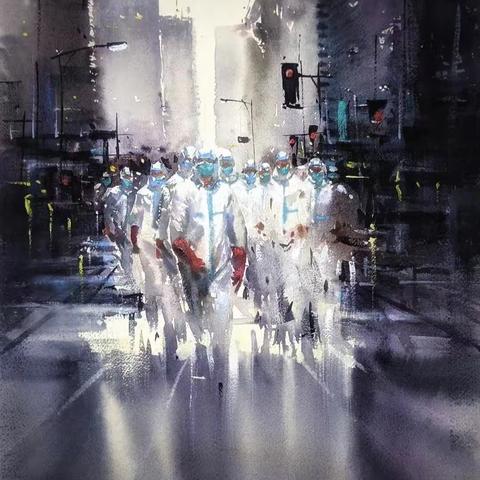 剑邑大地         “艺”起抗疫