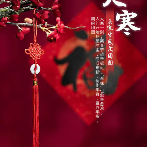 二十四节气之大寒/冬将尽，春将始，只待游子归