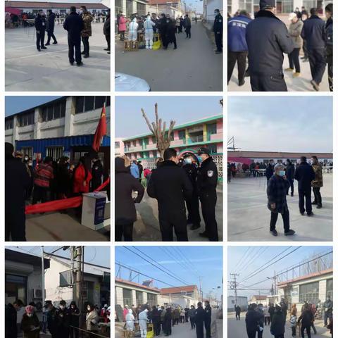 全力维护辖区核酸检测秩序