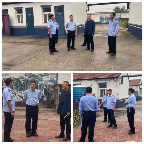 副区长张群深入高丽铺派出所督导检查国庆期间安保工作