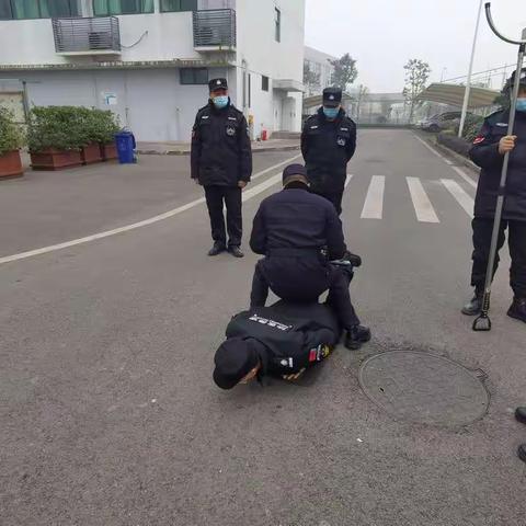 【重药物流】2020年和平物流第四季度防爆处突演练