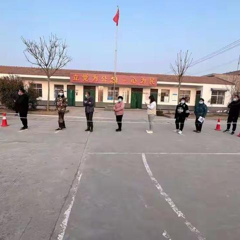 “凝心聚力，共战疫情”----磨头镇南十字村在行动！