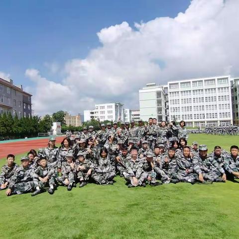 热血青春|高一（3）班军训记录