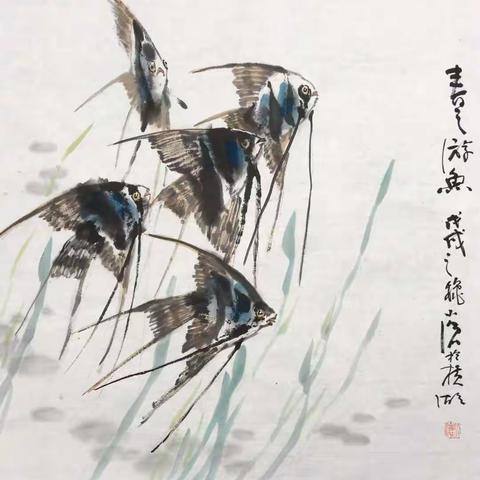 戴老师国画作品之二