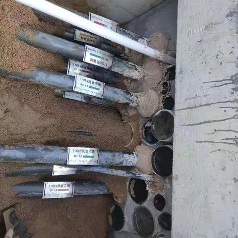 凤官甲乙线、凤福线挂牌封堵图示