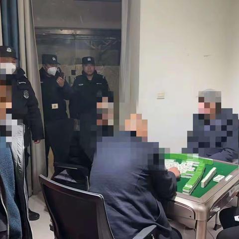 【严打严防】特巡警大队快速反应查获赌博一起