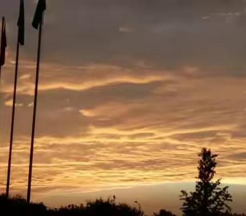 手机随拍一组夕阳