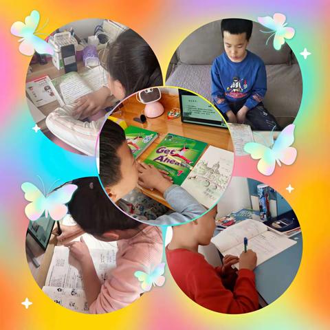 “病毒无情，人间有爱” 海星小学四年五班