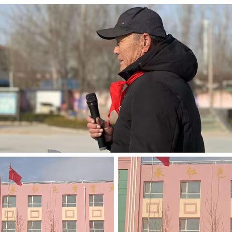 摇鞍镇学区学习雷锋在行动