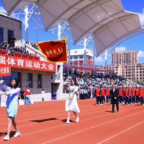 实验学校检阅方队