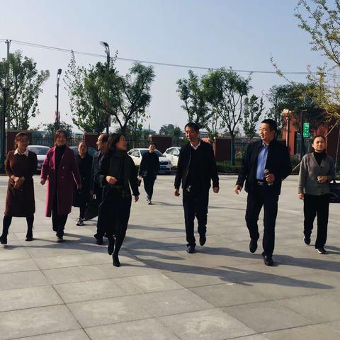 “四好”思政创优，我们在行动—市县领导莅临东上官初中指导思政课工作