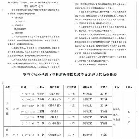 金菊迎秋共成长——实验五小一年级语文新教师展示课