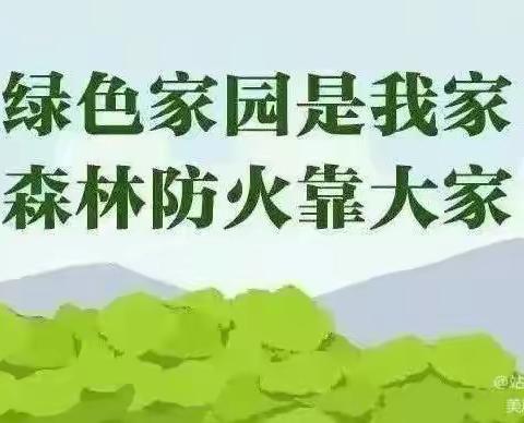 “保护绿水青山家园，防范森林火灾 ”—-鸳鸯镇幼儿园森林防火倡议书