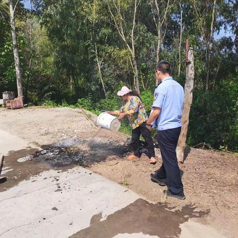 凤县公安局森林警察大队成功消除一起森林火灾隐患