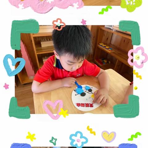 父亲节剪影—东营区胜利第四幼儿园小一班