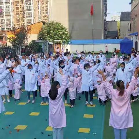 金东方利加华庭幼儿园《大国战役》幼儿版防疫活动