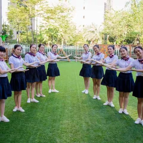 北京齐家六加一教育科技有限公司福建宁德地区2018秋季学期教师礼仪团队风采展示