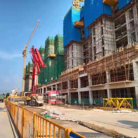 中铁十八局集团第一工程有限公司望都新区项目部周报