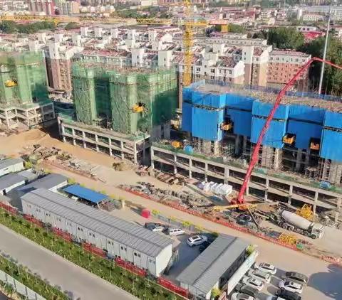 中铁十八局集团第一工程有限公司望都新区项目部周报