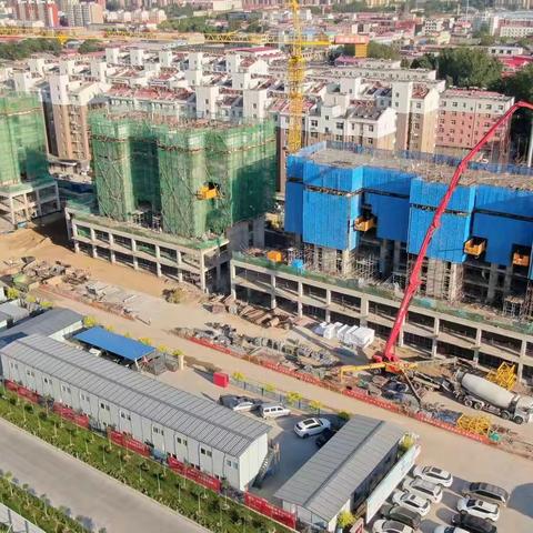 中铁十八局集团第一工程有限公司望都新区项目部周报