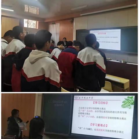 【东平明中】高一生物半天无课日教研活动