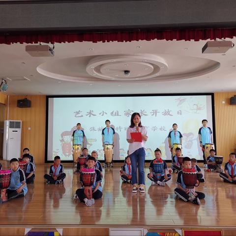 “童心向党  快乐成长”张掖市特殊教育学校艺术素养小组家长开放日活动