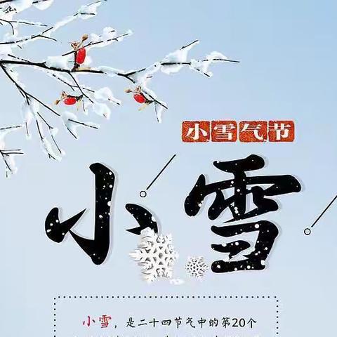 《知时节，迎小雪》——川幼春晖沈家坝幼儿园大一班“小雪”节气主题活动