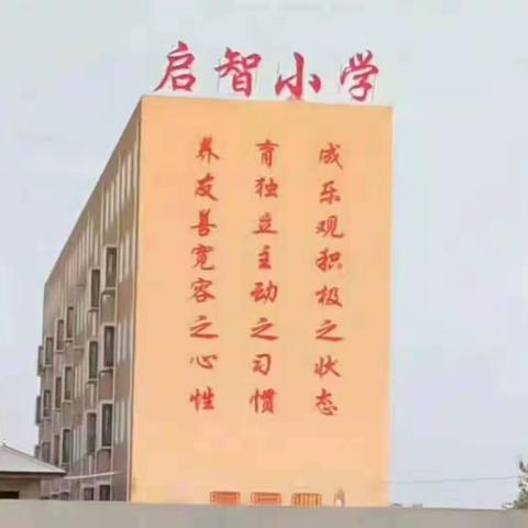 启智小学绿色校园在行动