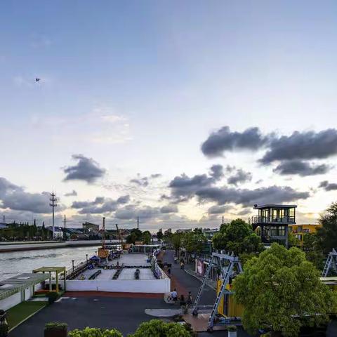 蕰藻浜宝山段两岸景观掠影