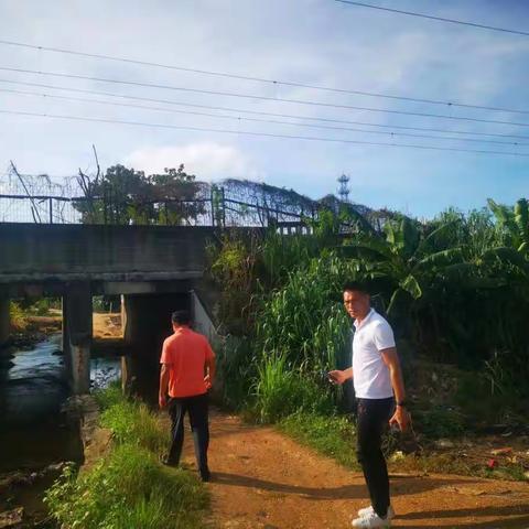 高土村委会巡查高铁沿线和焚烧秸秆垃圾工作简报