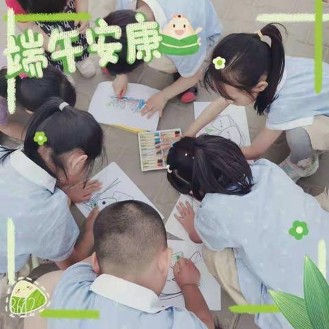 仁泽幼儿园宣传月活动——陪你一起过端午