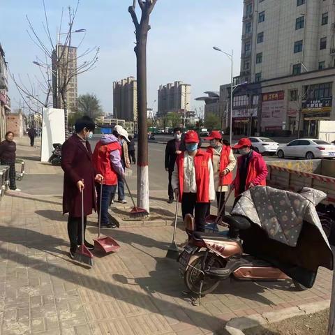 宝丰县档案馆组织开展提升公共秩序志愿服务活动