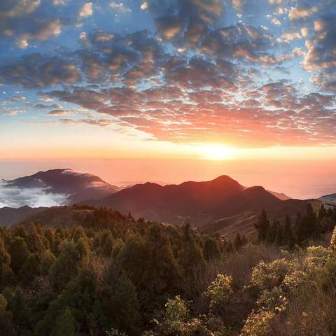 衡山美景
