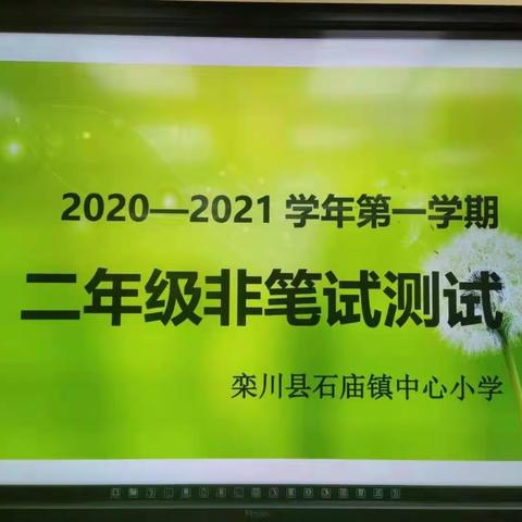 栾川县石庙镇中心小学二年级非笔试能力测评