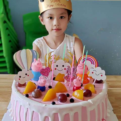 龙山小学幼儿园大一班李文涵幼儿园生活最后一个生日