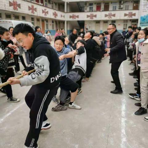 【大隗一初中】热烈祝贺大隗镇一初中拔河比赛圆满收官