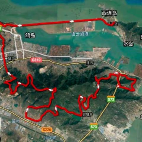 越玩越野--连云港山海100越野赛记