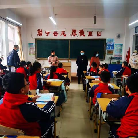 太子河区教育局到祁家镇中心小学进行疫情防控工作督导检查